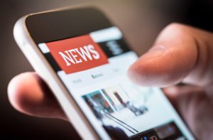 actualité sur smartphone