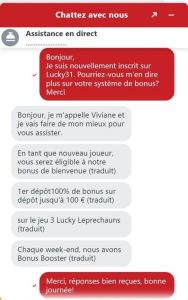 chat sur lucky31