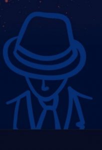 vegasplus homme a chapeau