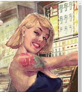 joueuse blonde joka casino