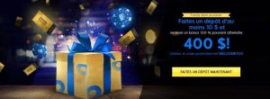 bouns bienvenue jusqua 400 euros 888Poker