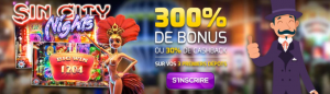 bonus 300% sur mr j casino