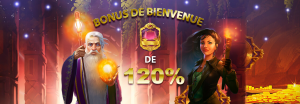Jack21 casino bonus de bienvenue de 120%
