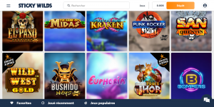 StickyWilds casino vip
