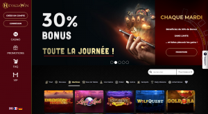nevadawin 30% bonus toute la journee