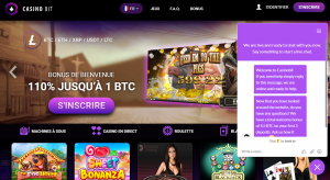 support chat Casinobit