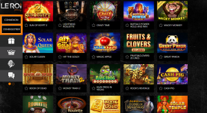 Casino Le Roi Johnny jeux