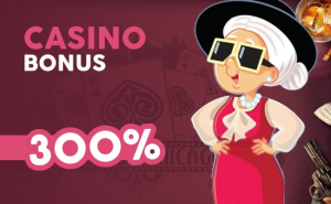 bonus bienvenue 300 % lady linda