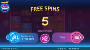 tour de bonus de Cherry Pop