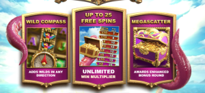 Pirate Pays Megaways fonctionnalites