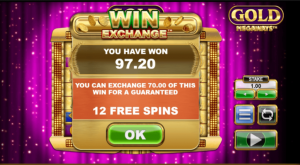 Win ExchangeGold Megaways BTG