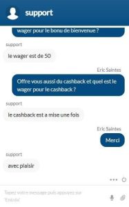 europe777 support chat en ligne