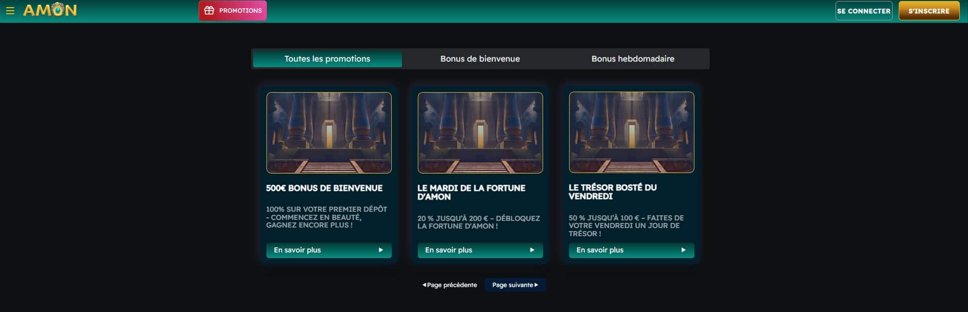 Amon Casino Bonus 