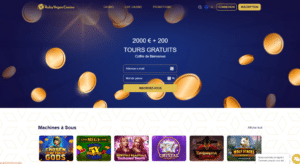 ruby vegas casino accueil