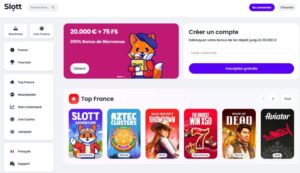 slott casino accueil