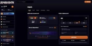 aphrodite moyens de paiement